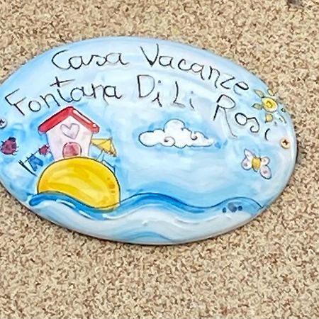 Fontana Di Li Rosi Lägenhet Campofranco Exteriör bild